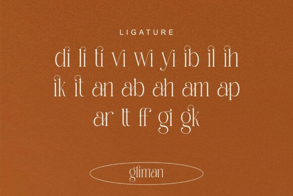 Gliman Font - Preview 6