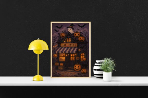 Halloween Haunted Pumpkin Shop