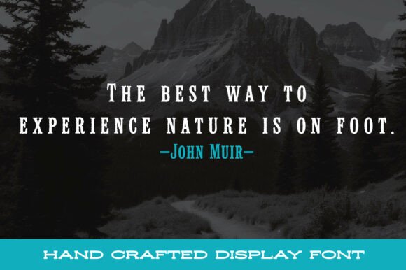 High Trail Font PNG with transparent background - Preview 2