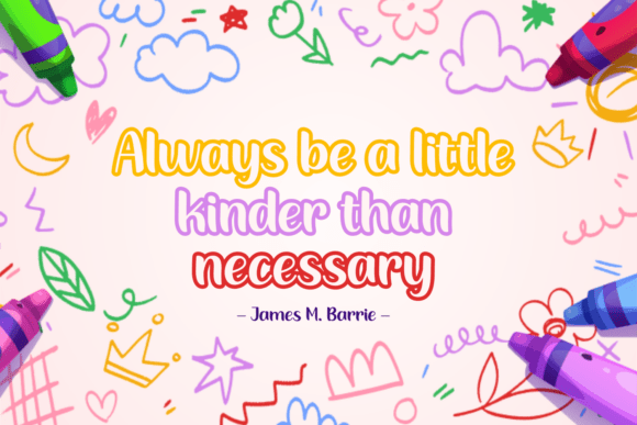 Kinder Story Font - Preview 3