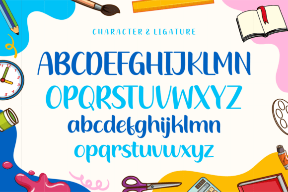Kinder Story Font - Preview 4