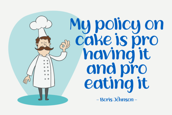 Manycake Font PNG with transparent background - Preview 3