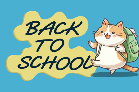 Meow Pusy Font PNG with transparent background - Preview 5