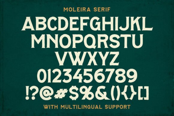 Moleira Font PNG with transparent background - Preview 2