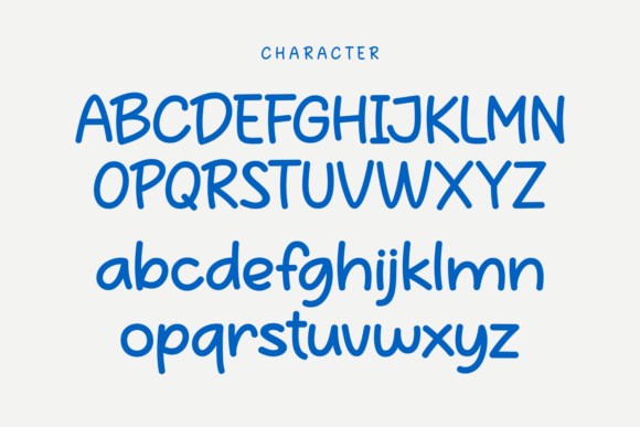 Park Story Font PNG with transparent background - Preview 4