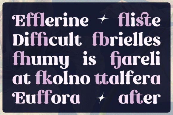 Rost Bird Font PNG with transparent background - Preview 4