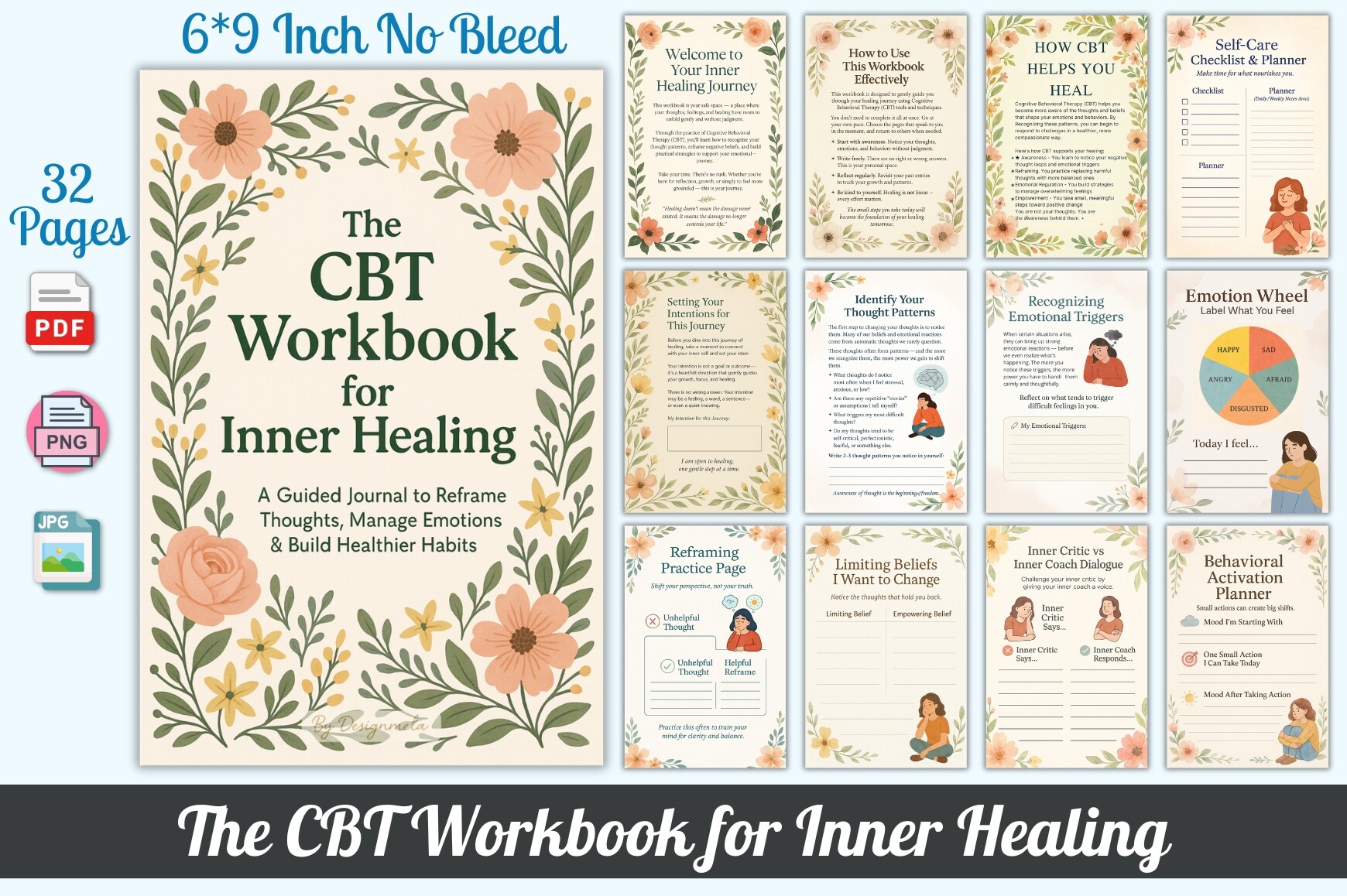 The CBT Workbook for Inner Healing