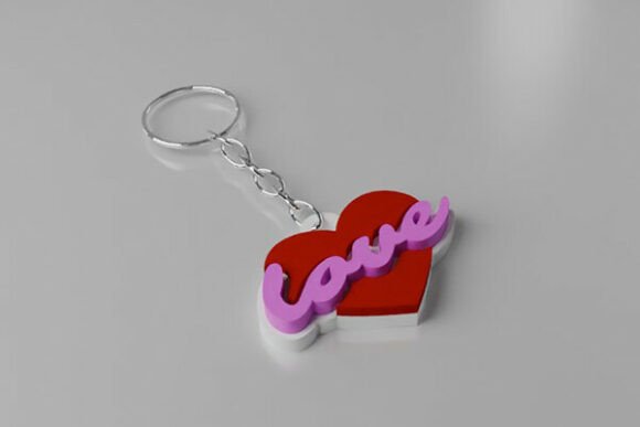 15 Cute Safari Animal Keychain STL Set – Elephant, Lion & Giraffe 3D Print Files - Image 8