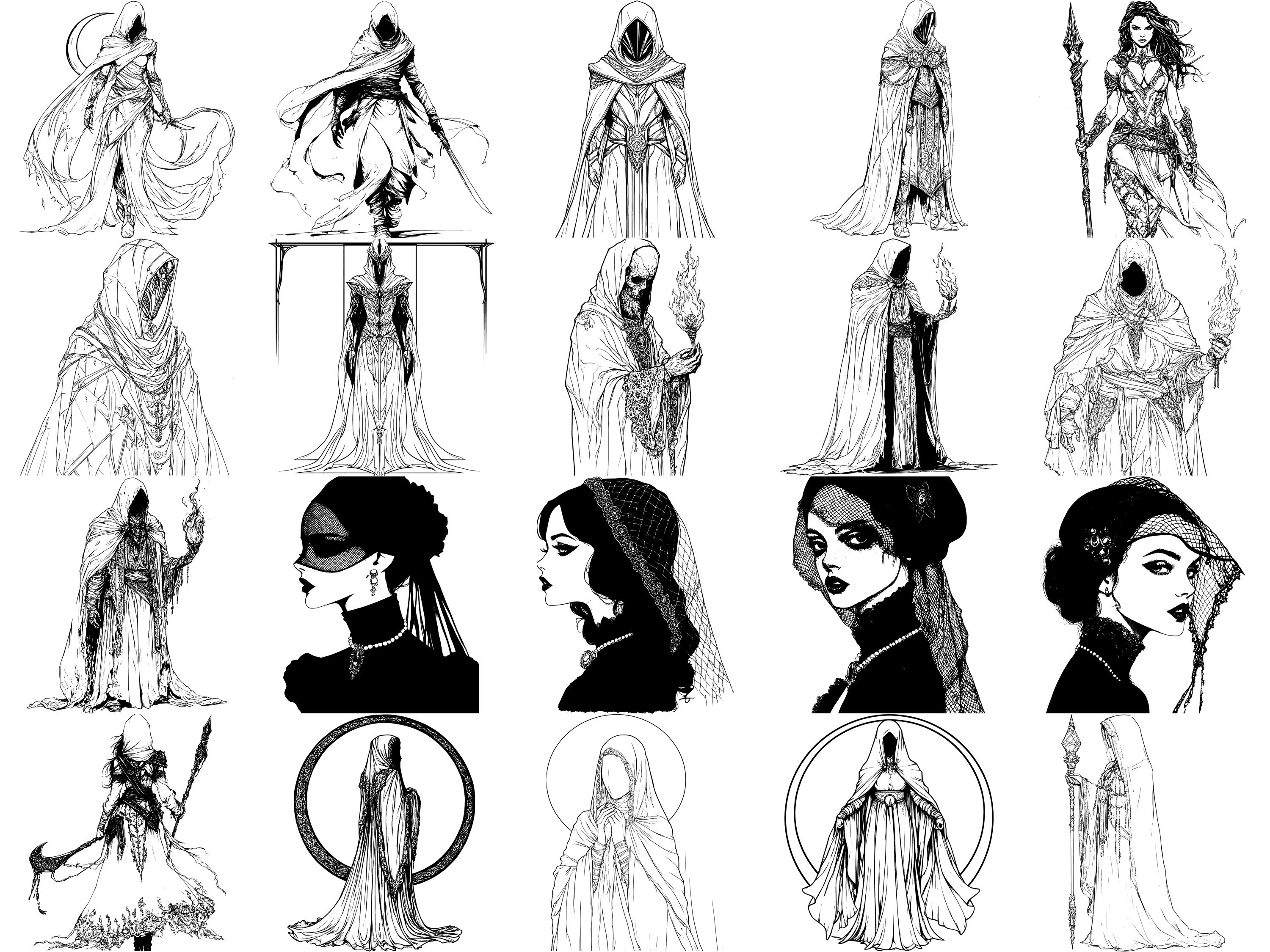100+ Fantasy Fashion Designs Procreate - photo 5
