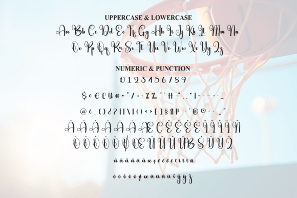Basketball Font - Preview 6