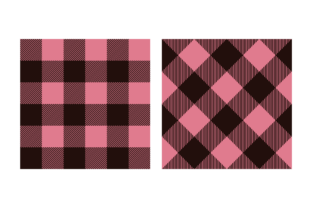 Buffalo Plaid Digital Paper Bundle Pack Graphic by Vee Zee Designs ...