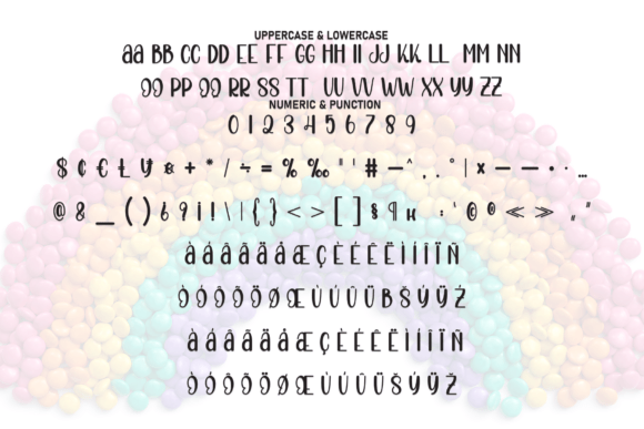 Candy Rainbow Font - Preview 6