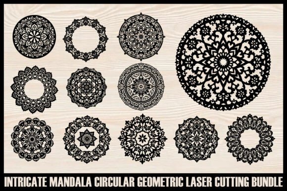 Circular Geometric Laser Cutting Bundle Laser Cutting
