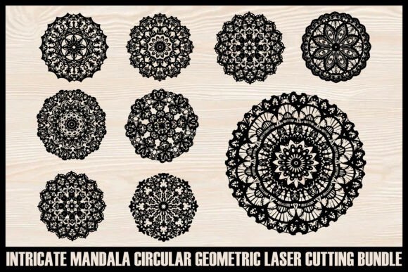 Circular Geometric Laser Cutting Bundle Laser Cutting