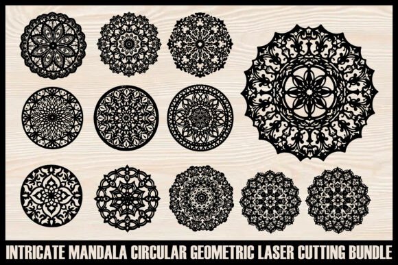Circular Geometric Laser Cutting Bundle Laser Cutting