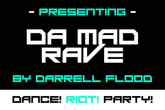 Da Mad Rave Font - Preview 2