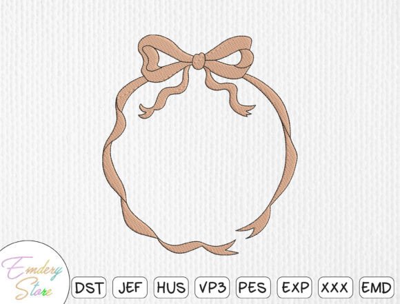 Elegant Ribbon Frame