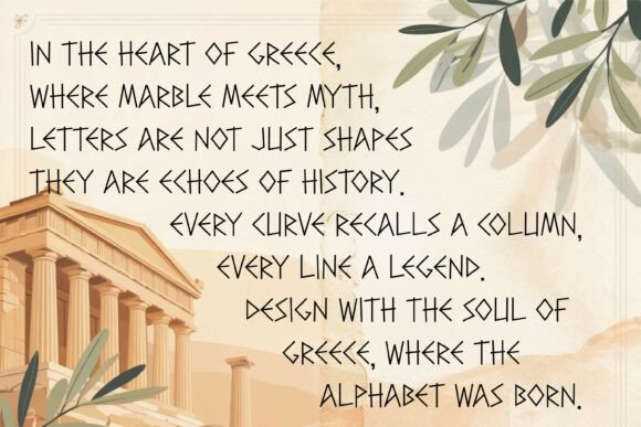 Greek Odyssey Font - Preview 1