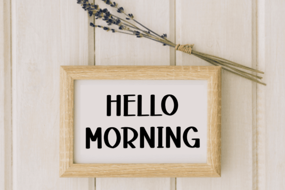 Hello Child Font - Preview 2