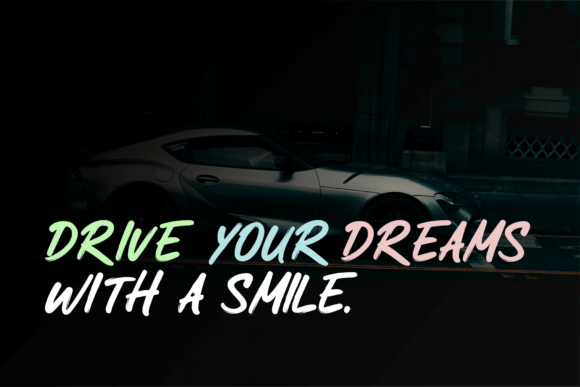 Smile Bright Font PNG with transparent background - Preview 2