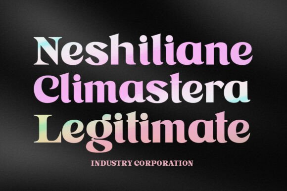 Astone Nisam Font - Preview 2