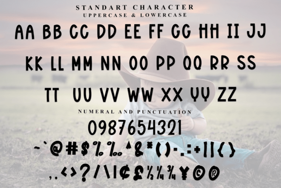 Baby Cowboy Font - Preview 4