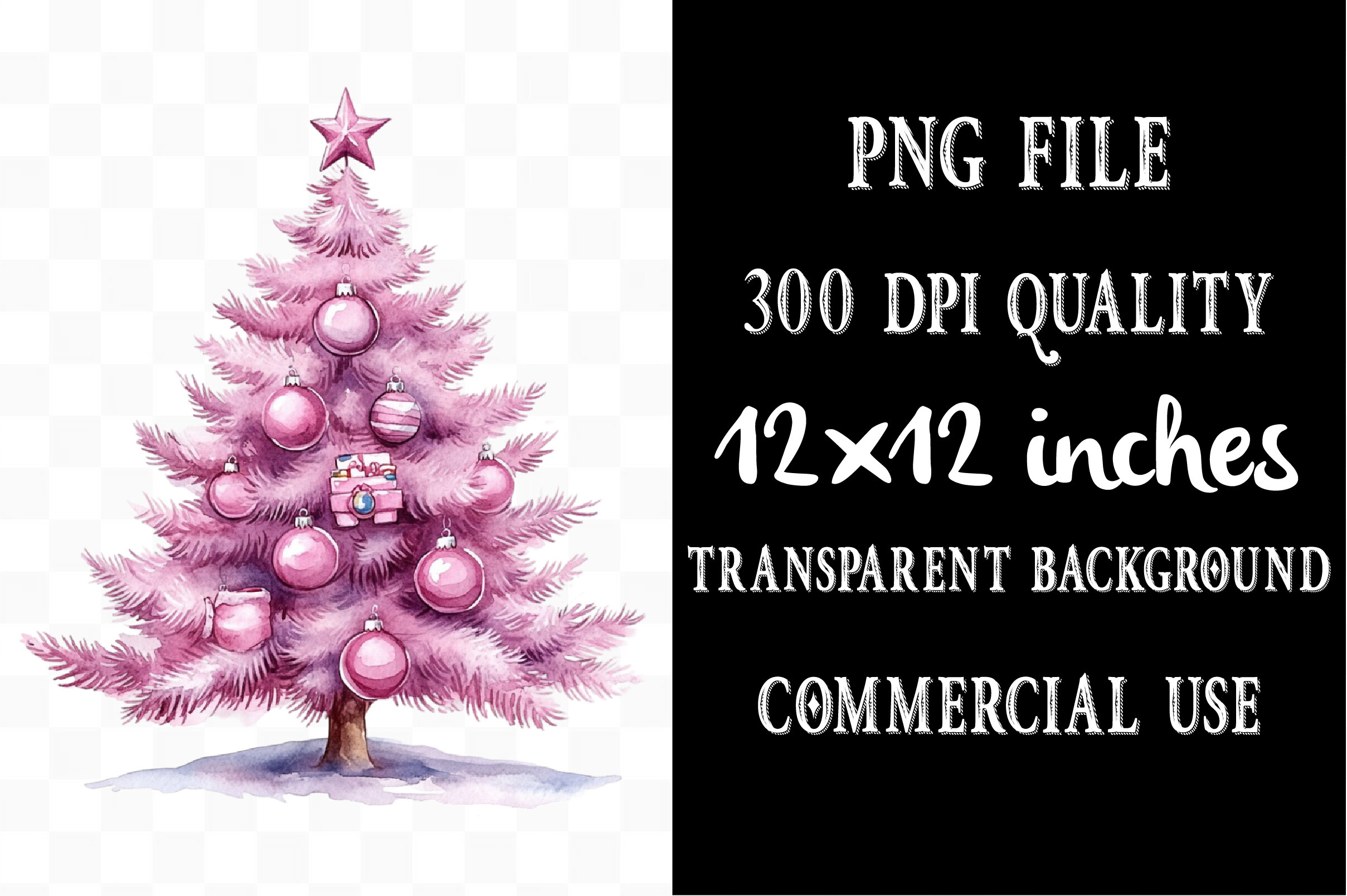 Baby’s 1st Pink Christmas Clipart - photo 4