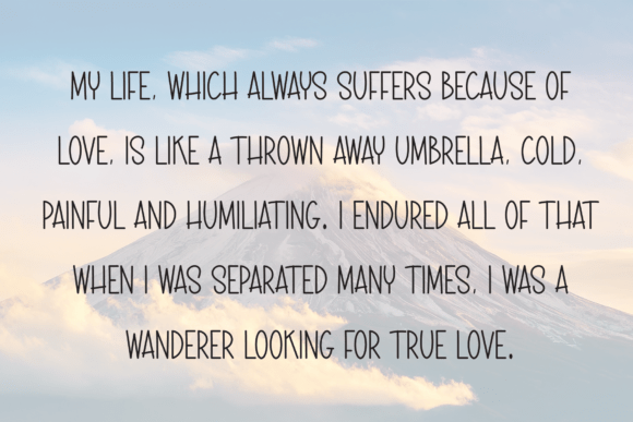 Beautiful Flowers Font - Preview 5