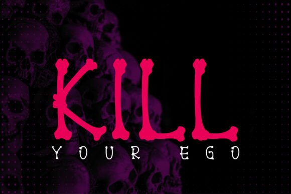 Bone Brush Font - Preview 6
