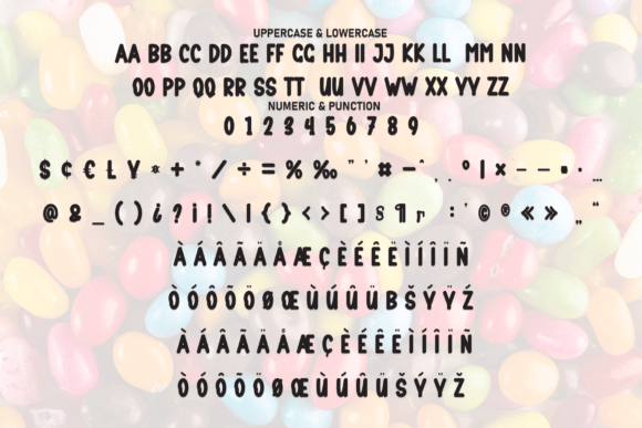 Candy Rainbow Font - Preview 6