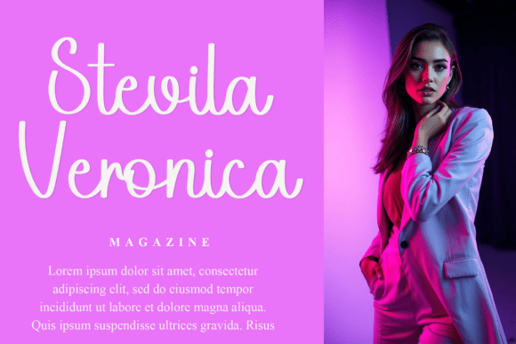 Digital Signature Font - Preview 1