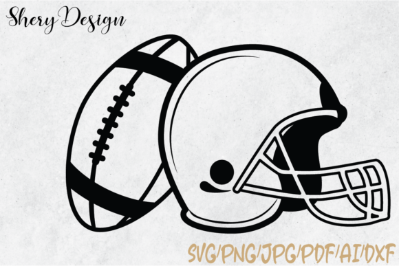 Football Helmet Svg ,Football SVG