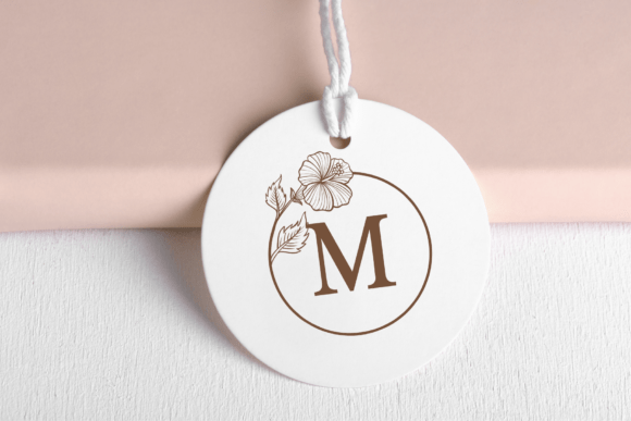 Hibiscus Monogram Font - Preview 6