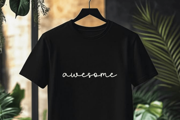Photoshoot Font PNG with transparent background - Preview 4