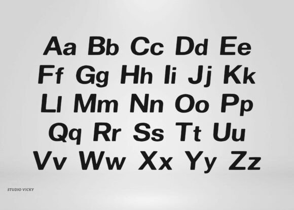 Playfulsans Round Font PNG with transparent background - Preview 1