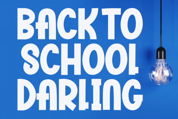 Season Dazzling Font PNG with transparent background - Preview 3