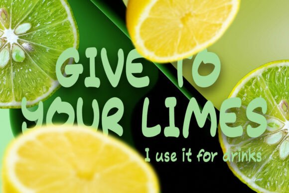Banolime Font - Preview 3