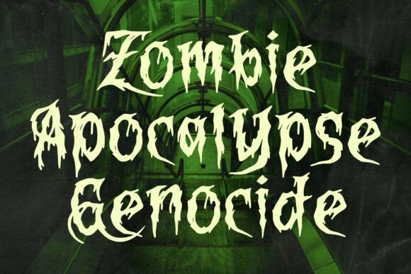Bloody Corpse Font - Preview 1