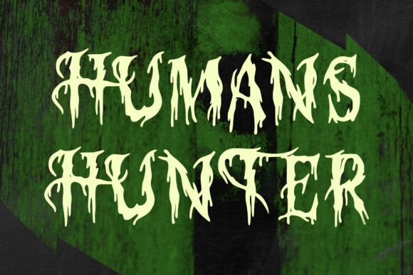Bloody Corpse Font - Preview 2