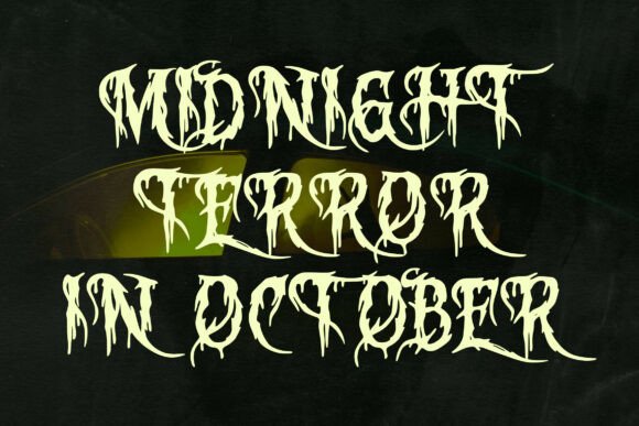 Bloody Corpse Font - Preview 5