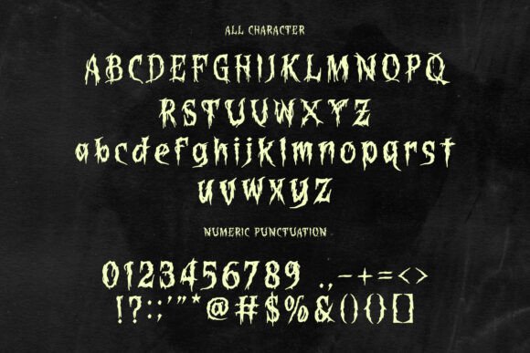 Bloody Corpse Font - Preview 6