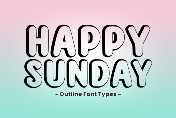 Bubble Shine Font - Preview 1