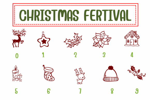 Christmas Festival Font - Preview 3