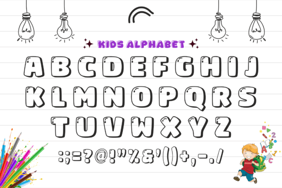 Double Bubble Font - Preview 2