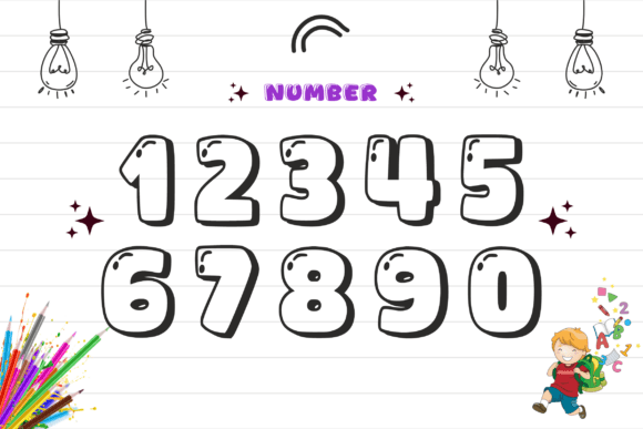 Double Bubble Font - Preview 3