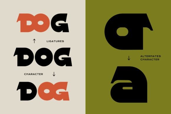 Dusie Rick Font PNG with transparent background - Preview 2