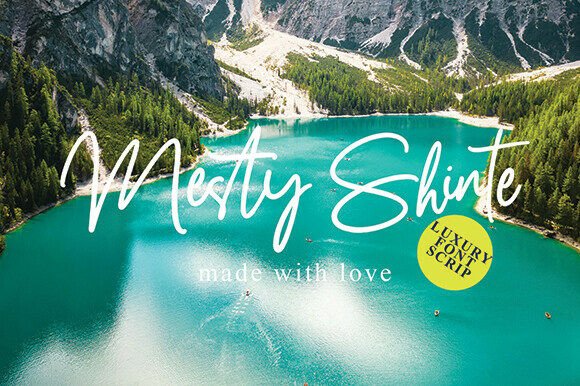 Elegi Skintific Font PNG with transparent background - Preview 2