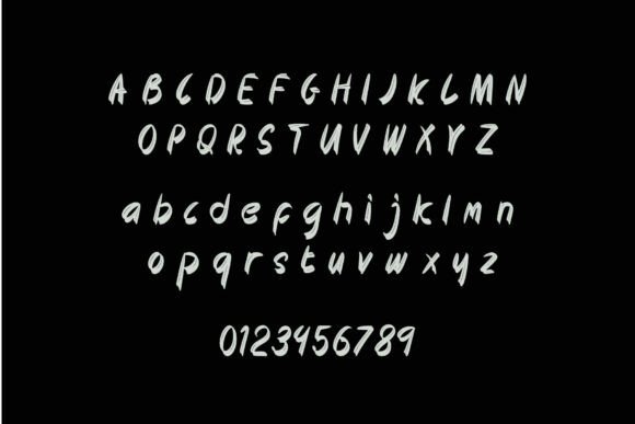 Feather Brush Font - Preview 3