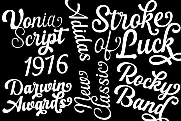 Flondayscript Regular Font - Preview 1