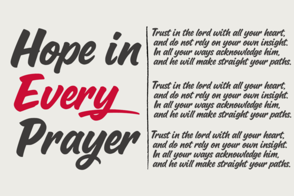 Freeday Font - Preview 1